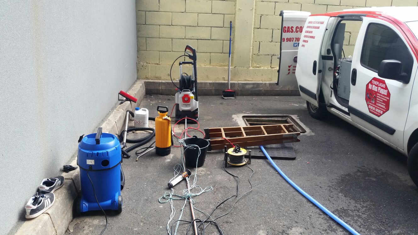 Limpieza y desinfección contra legionella