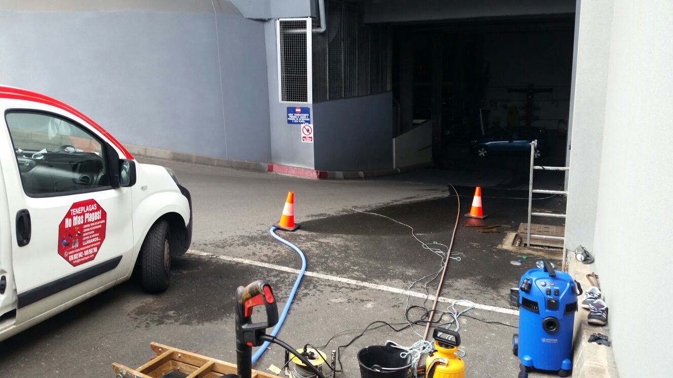 aljibe tratado para legionella