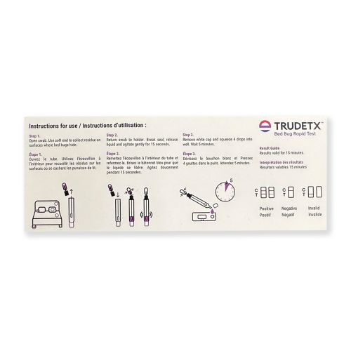 Test rápido de chinches de cama TRUDETX - Imagen 2