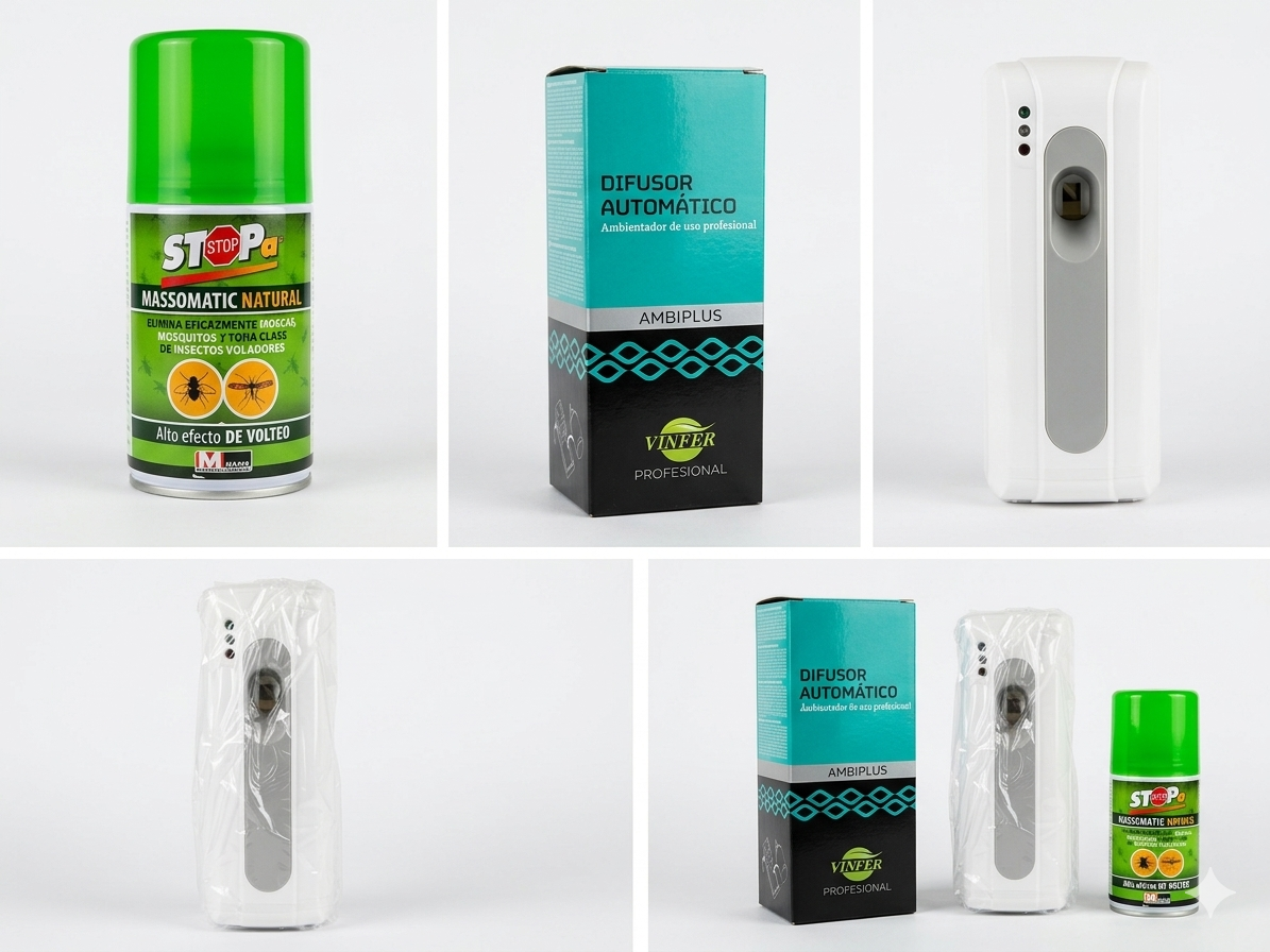 STOPa Massomatic Natural — Insecticida aerosol - Imagen 2