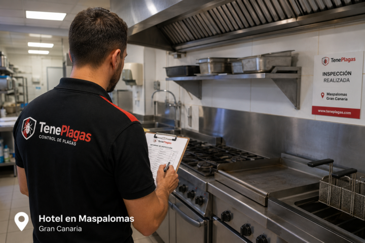 Control de plagas en hotel de Maspalomas — TenePlagas Gran Canaria